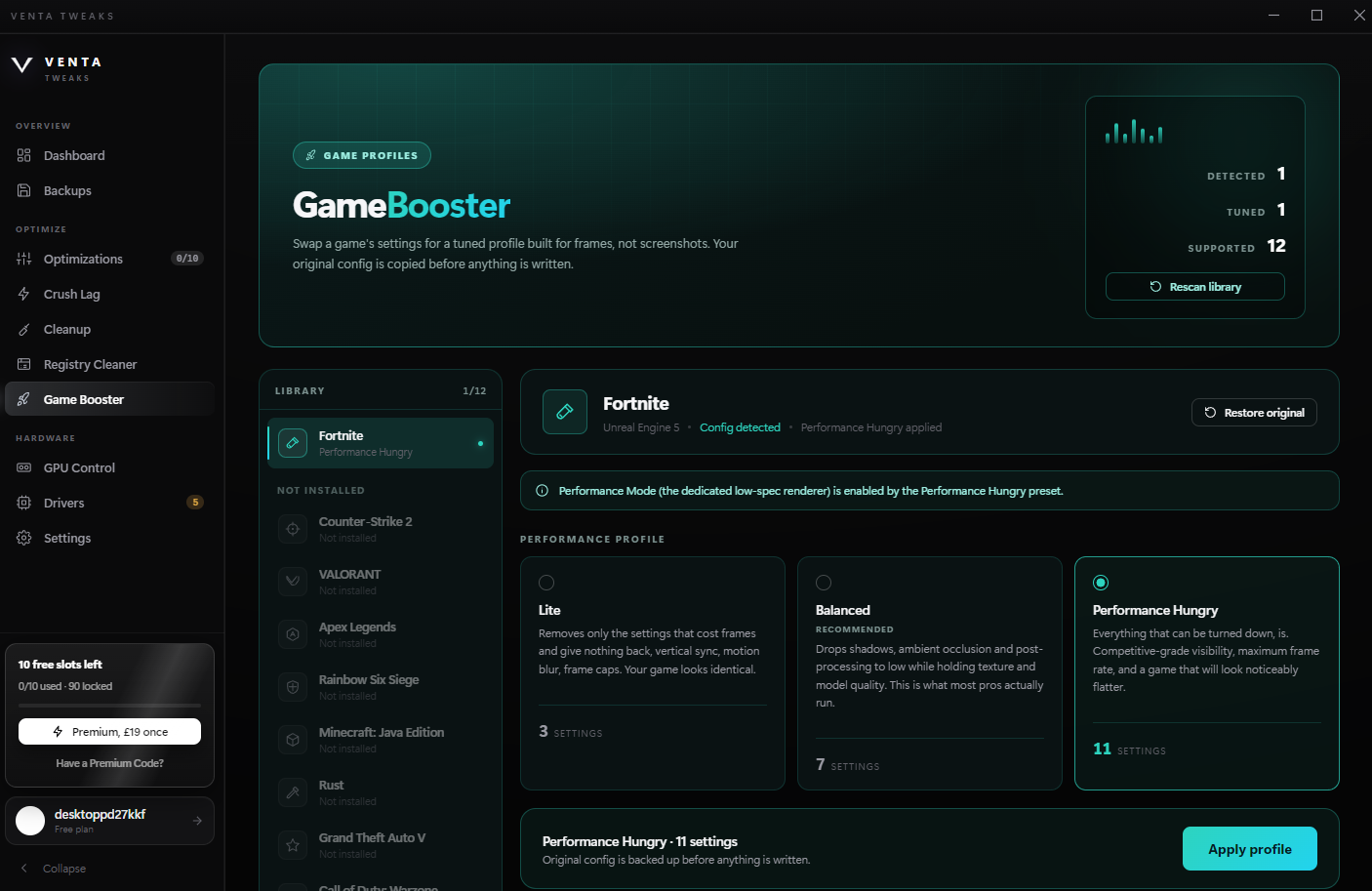 Game Booster